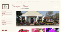 Desktop Screenshot of lipinogaflorist.com